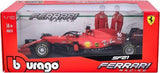 Charles Leclerc Scuderia Ferrari Signed Mini 1:43 Scale Formula 1 Die Cast Car