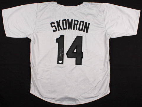 Bill "Moose" Skowron Signed Yankees Jersey Inscribed "5x W.S. Champs" (JSA COA)