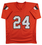 OK State Tyreek Hill Authentic Signed Orange Pro Style Jersey JSA Witness