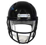 Dalton Schultz Autographed (Blue) Texans H-Town Full Size Speed Helmet Beckett