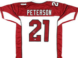 Patrick Peterson Autographed White Pro Style Jersey - Beckett W Holo *2 *Silver