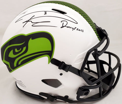 RUSSELL WILSON AUTO SEAHAWKS LUNAR ECLIPSE FULL SIZE HELMET DANGERUSS 194032