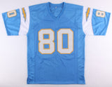Kellen Winslow Signed Chargers Jersey Inscribed "HOF 95" (JSA COA) 5x Pro Bowler