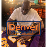 Magic Johnson Autographed Pro Style Showtime Sz XL Jersey Beckett WIT 58487