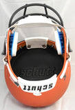 Warren Sapp Autographed Miami F/S Schutt Helmet All About the U - JSA W *White