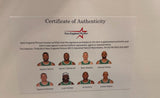 2023-24 Boston Celtics NBA Champion Team Autographed 16x20 Photo Framed to 23x27