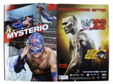 WWE Superstars (54) Rhodes, Kane, Sheamus, Mysterio Signed Official Program BAS