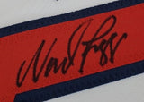 Wade Boggs Signed Boston Red Sox White Jersey (JSA COA) 12xAll-Star 3rd Baseman