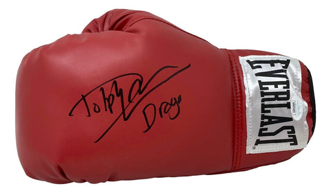 Dolph Lundgren Signed Left Everlast Boxing Glove Drago Inscribed JSA ITP