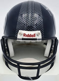 Steve Hutchinson Autographed Seahawks Blue Mini Helmet Beckett QR #BS30344