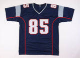 Jermaine Wiggins Signed New England Patriots Jersey Insc. SB 36 Champs (JSA COA)