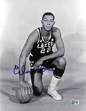 Elgin Baylor Autographed 11x14 Photo Los Angeles Lakers Beckett BAS QR #SB30684