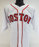 Wade Boggs Signed Boston Red Sox White Jersey (JSA COA) 12xAll-Star 3rd Baseman