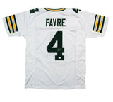 Brett Favre Signed Green Bay Custom White Jersey