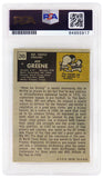 Joe Greene Signed Steelers 1971 Topps Rookie Card #245 w/HOF'87 (PSA / Auto 10)