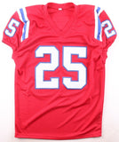 Marcus Jones Signed New England Patriots Jersey (Beckett) 2022 Draft Pick / D.B.
