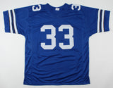 Duane Thomas Signed Dallas Cowboys Throwback Jersey (RSA) Super Bowl VI Champ RB