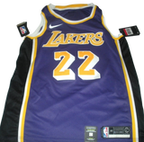 Elgin Baylor Signed Lakers Official Nike Jersey Purple Beckett