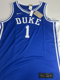 Kyrie Irving Autographed Duke Blue Devils Nike Jersey - JSA