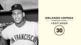 Orlando Cepeda Signed San Francisco Giants Jersey (Beckett) 1967 MVP / 1958 ROY