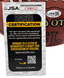 Jim Brown HOF Signed Official Wilson NFL Football Browns JSA 214103