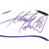 Adrian Peterson Autographed Minnesota Vikings Pro 24 Alt Helmet Beckett 51793