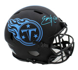 Eddie George Signed Tennessee Titans Speed Authentic Eclipse NFL Helmet
