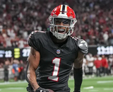 Darnell Mooney Signed Atlanta Falcons Jersey (Beckett) 2020 Draft Pick / Tulane