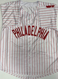 RYAN HOWARD - Philadelphia Phillies - Signed Replica Pinstripe Jersey AUTO - BAS