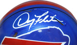 Doug Flutie Autographed Buffalo Bills Flash Mini Helmet Beckett 40644