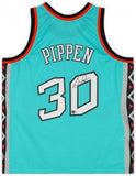 Scottie Pippen Bulls Signed 1996-97 Michell & Ness All-Star East Swingman Jersey