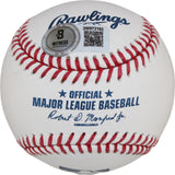 Jim Thome Autographed/Signed Cleveland Indians OML Baseball HOF 18 Beckett 50926