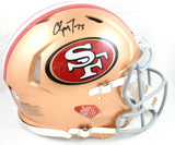 Christian McCaffrey Autographed 49ers F/S Speed Authentic Helmet - Fanatics