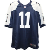 Micah Parsons Signed Dallas Cowboys Nike Blue Jersey FAN 44953