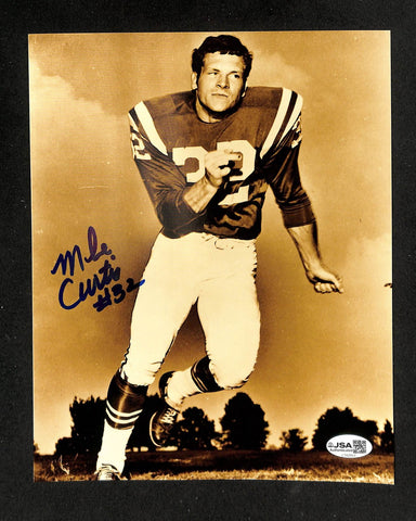 Mike Curtis Signed/Autographed 8x10 Photo Colts JSA 214284