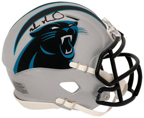 Muhsin Muhammad Signed Carolina Panthers Riddell Speed Mini Helmet - (SS COA)