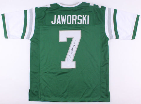 Ron Jaworski Signed Eagles Jersey (JSA COA) 1980 NFC Player of the Year "JAWS"