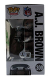 A.J. Brown Autographed Funko #300 Philadelphia Eagles Beckett Witness 200091