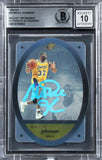 Lakers Magic Johnson Authentic Signed 1996 SPX #24 Card Auto 10! BAS Slabbed 2