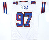 Joey Bosa Autographed White Pro Style Jersey - Beckett W Hologram *Silver