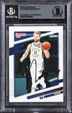 Pacers Domantas Sabonis Authentic Signed 2021 Donruss #9 Card BAS Slabbed