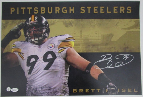 Brett Keisel Pittsburgh Steelers Signed/Autographed 16x20 JSA BA134312