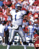 Warren Moon Autographed 8x10 Photo Seattle Seahawks "HOF 06" MCS Holo #63531
