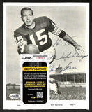 Bart Starr HOF Autographed/Signed 8x10 Photo Packers JSA BA210392