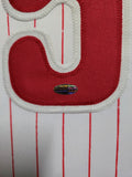 FRAMED PHILADELPHIA PHILLIES JAMIE MOYER AUTOGRAPHED SIGNED JERSEY PLAYBALL COA