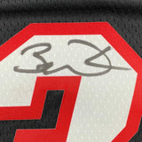 Framed Autographed/Signed Dwyane Wade 33x42 Heat Authentic Jersey Fanatics COA