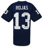 Tony Rojas Signed Navy Custom College Football Jersey w/We Are... (SCHWARTZ COA)