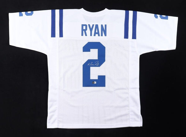 Matt Ryan Signed Indianapolis Colts Jersey (Beckett) Matty Ice / 2016 NFL MVP