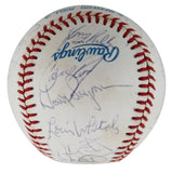1992 Tigers (26) Anderson, Trammell, Fielder +23 Signed Baseball BAS #AB92933