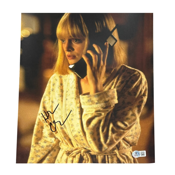 Heather Graham Autographed/Signed Scream 2 11x14 Photo Beckett 54323